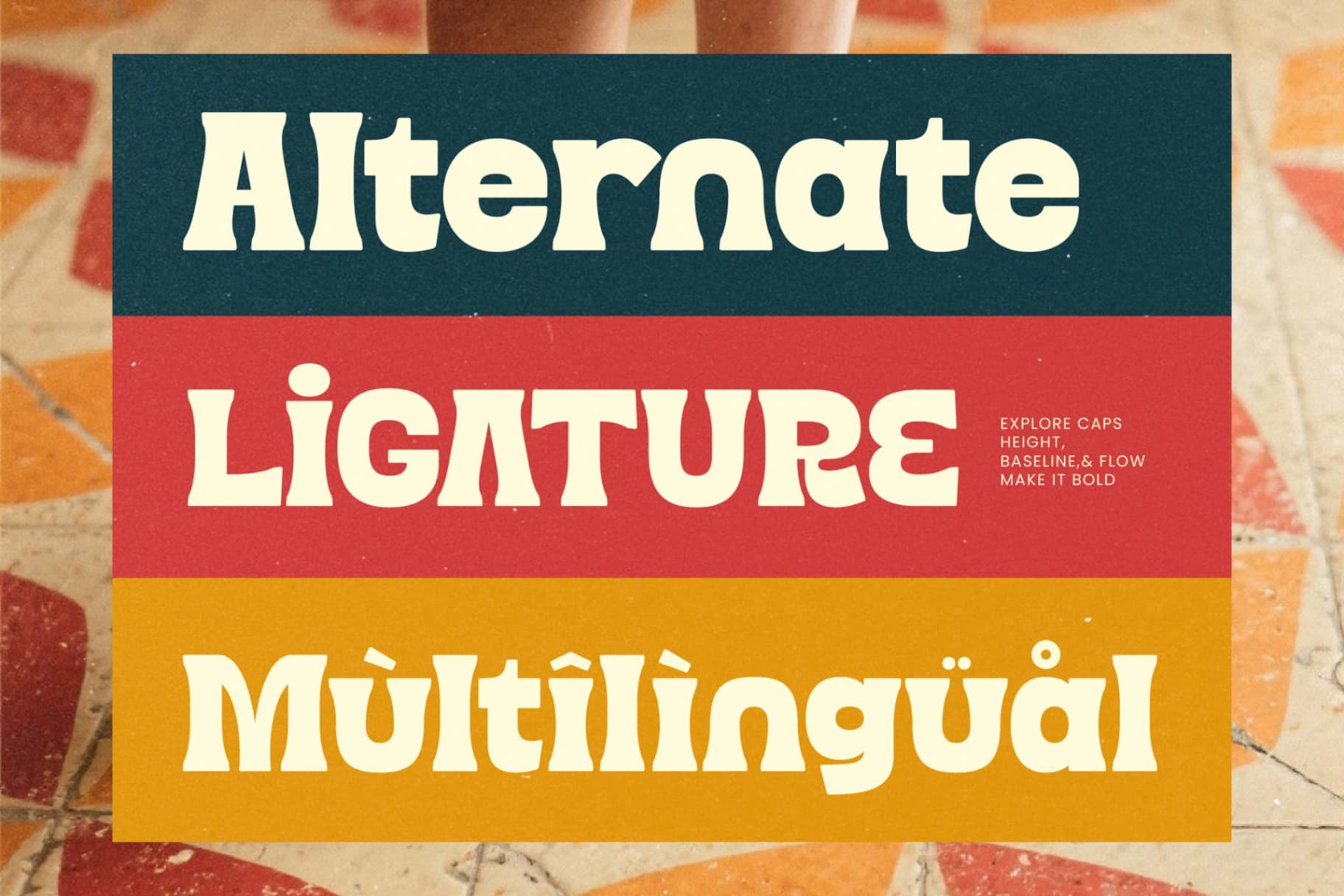 Preview 19 for Master Riegaza - Curvy Retro Headline Font