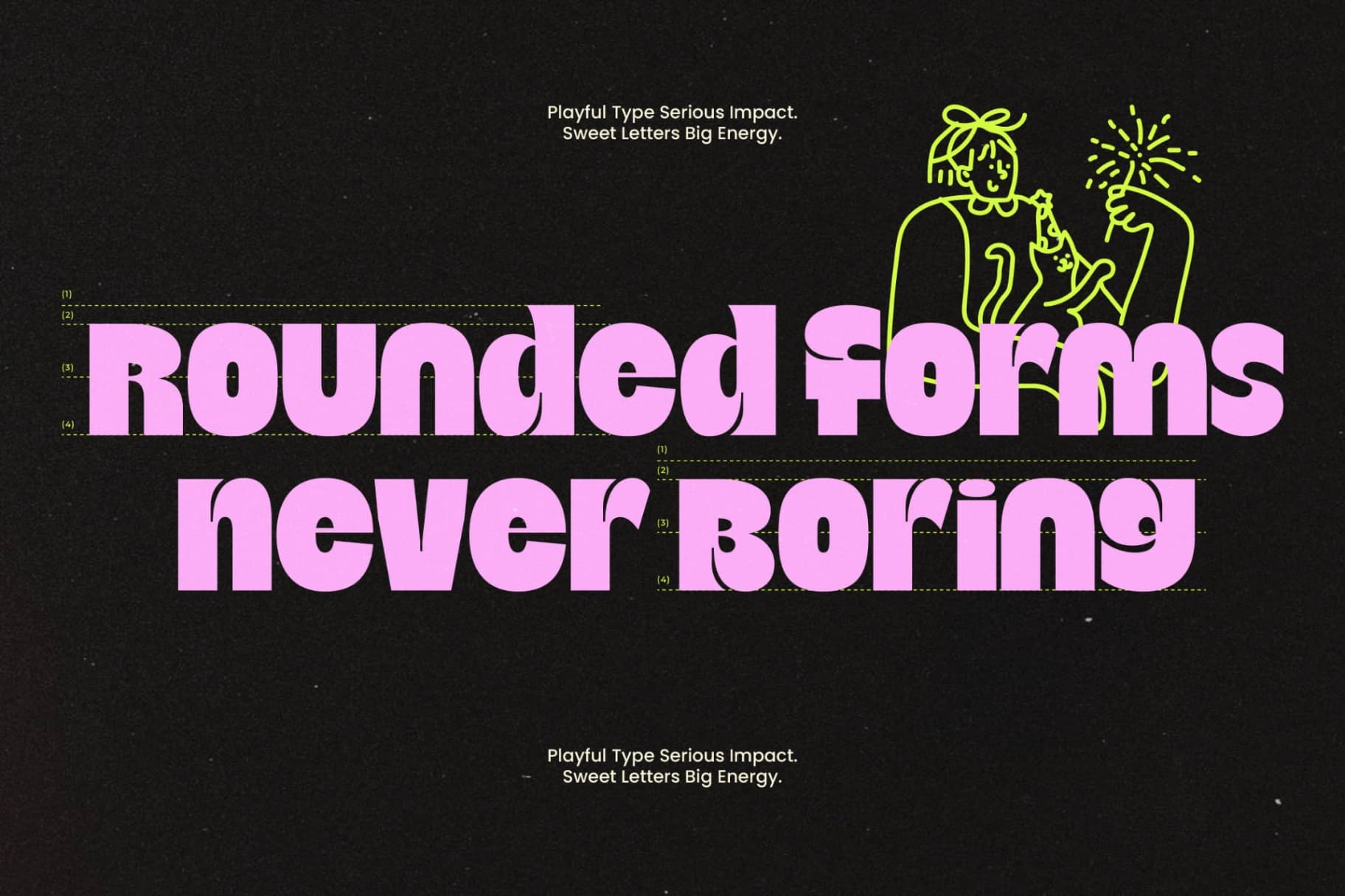 Preview 15 for Bangkoq - Groovy Display Sans