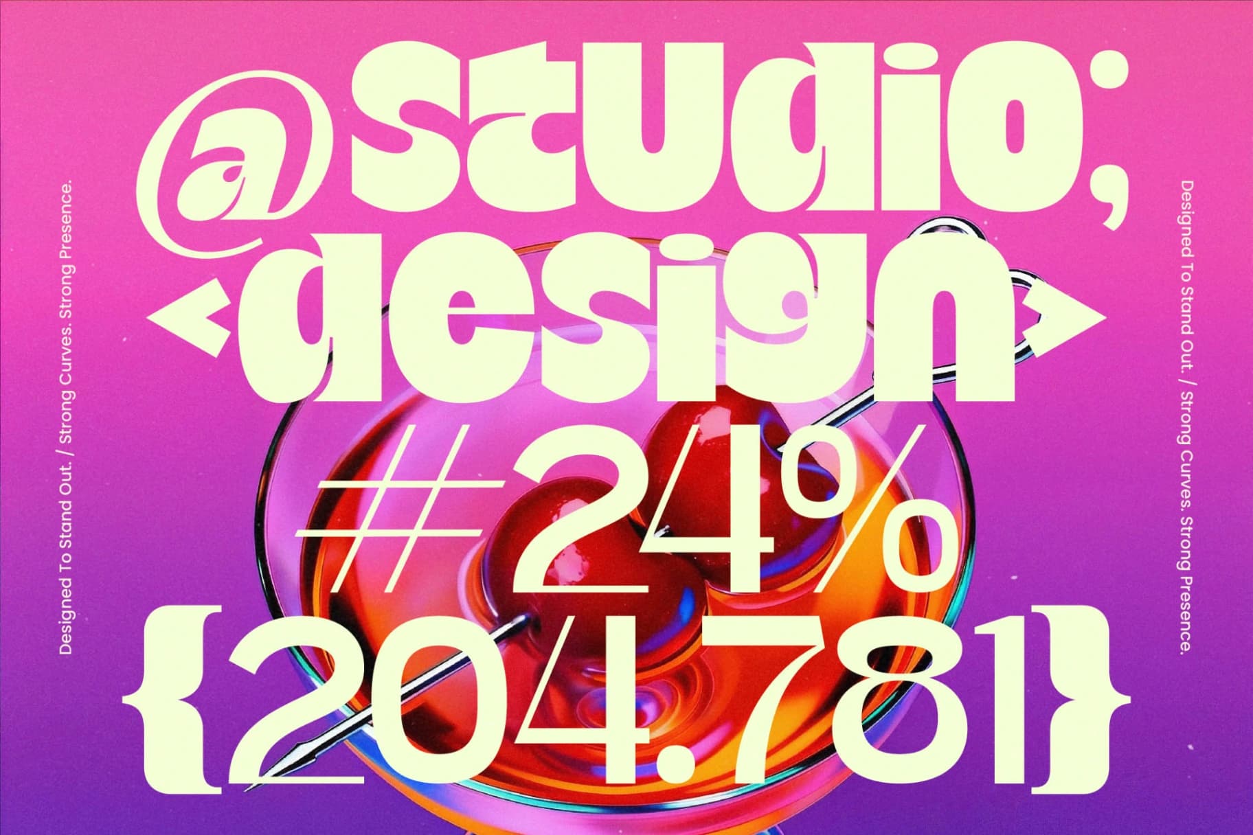 Preview 18 for Bangkoq - Groovy Display Sans