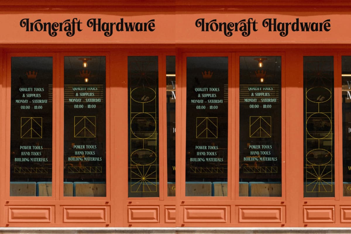 Preview 12 for Ceganf - High Contrast Serif