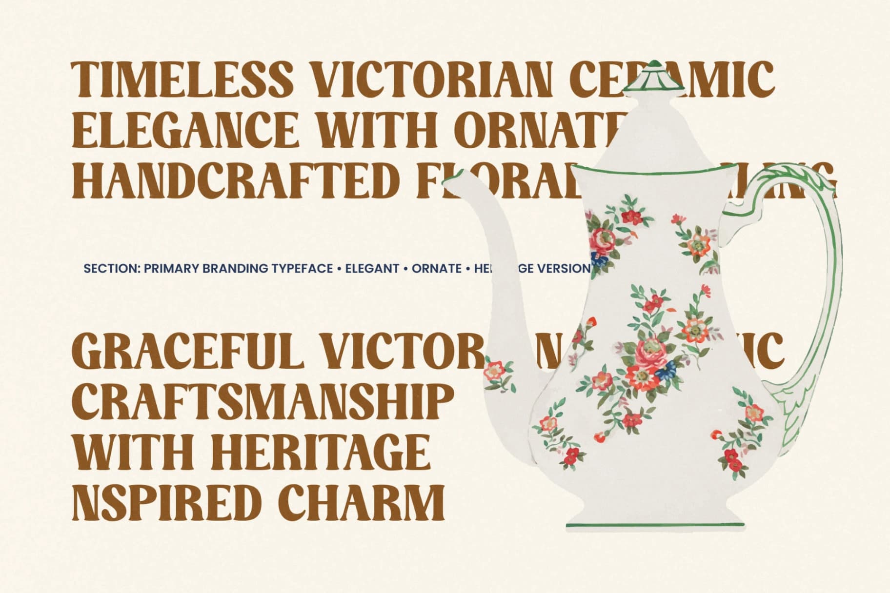 Preview 7 for Crafted Pottery - Vintage Serif Display