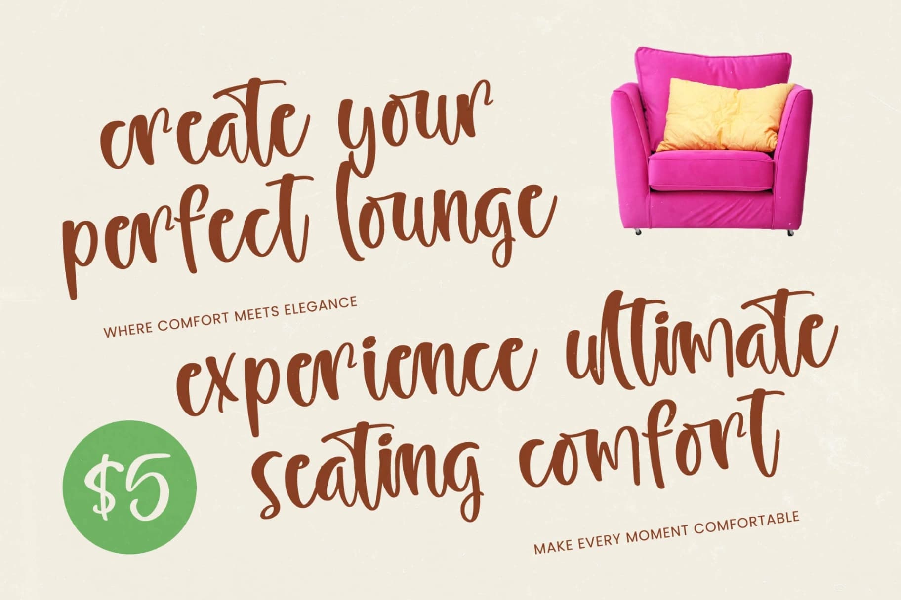 Preview 4 for Behavior Goldway - Bold Handwritten Font