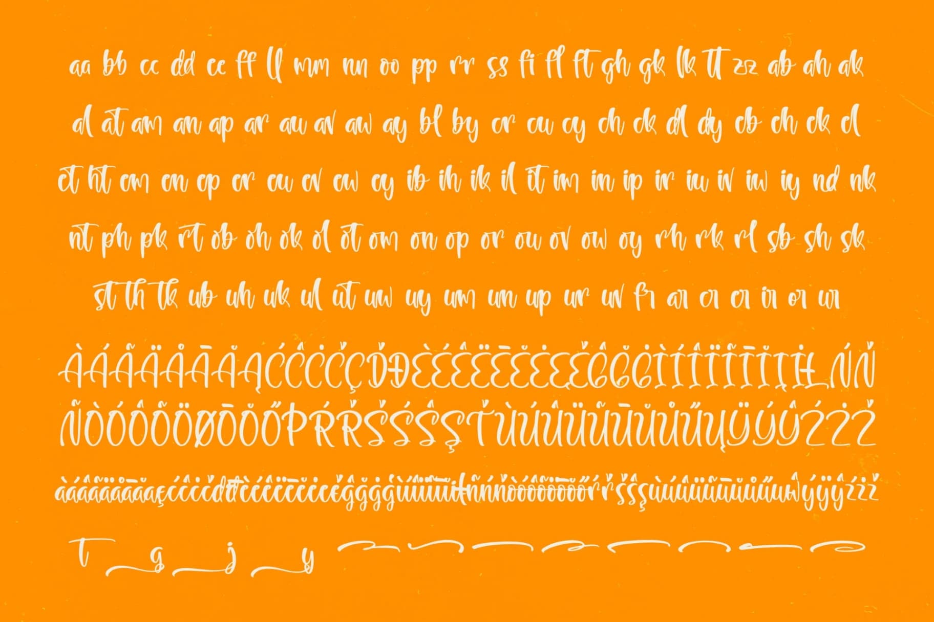 Preview 19 for Behavior Goldway - Bold Handwritten Font