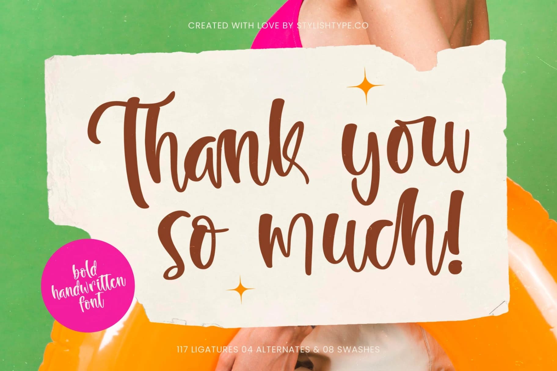 Preview 20 for Behavior Goldway - Bold Handwritten Font