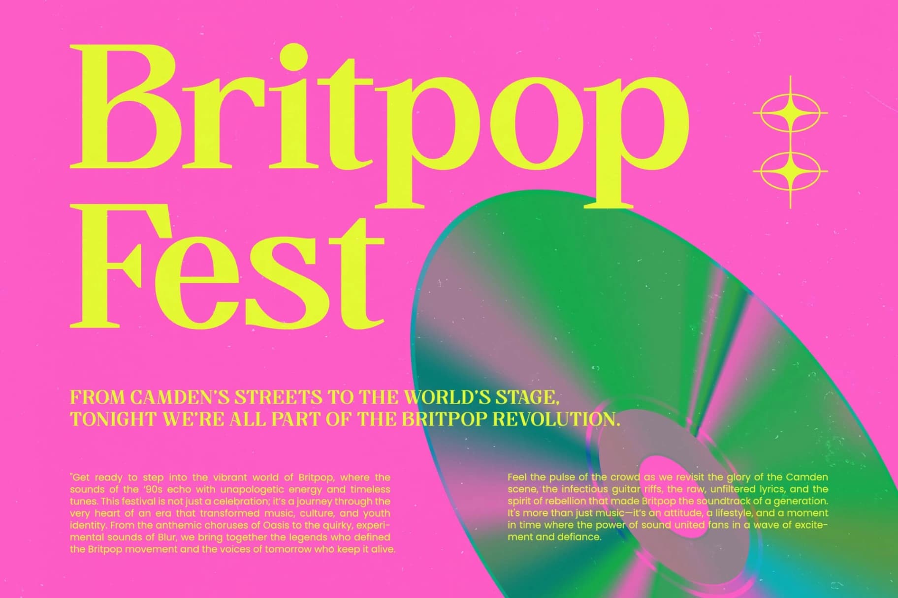 Preview 3 for Beyond Musik - Freestyle Display Font