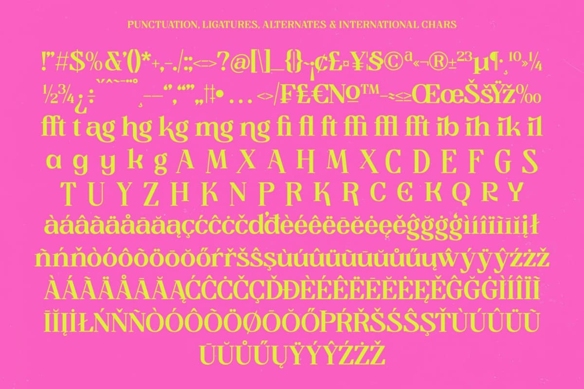 Preview 17 for Beyond Musik - Freestyle Display Font