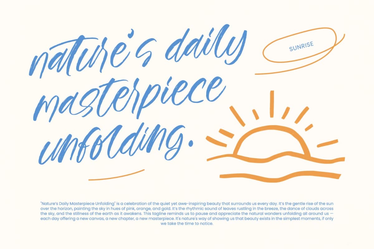 Bozeek Istory - Bold Brush Font font preview 9