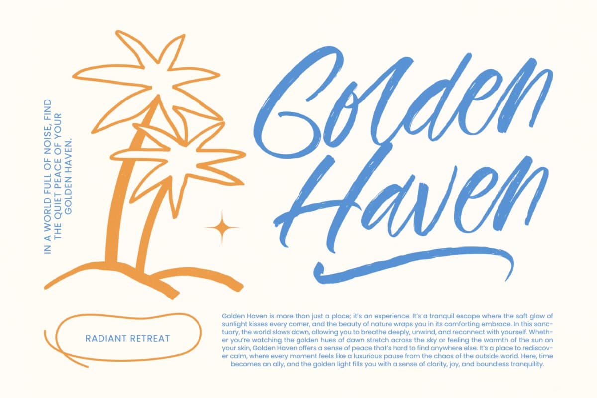 Bozeek Istory - Bold Brush Font font preview 11