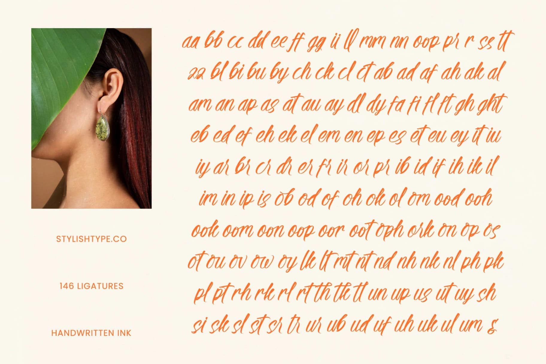 Preview 18 for Alesteny Pojharu - Handwritten Ink Font