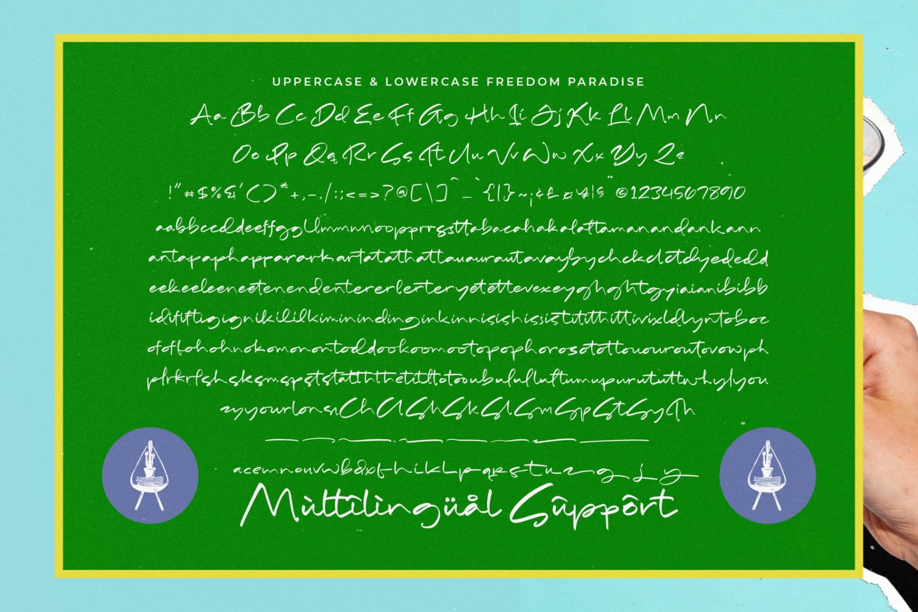 Preview 13 for Freedom Paradise - Handwritten Script Font