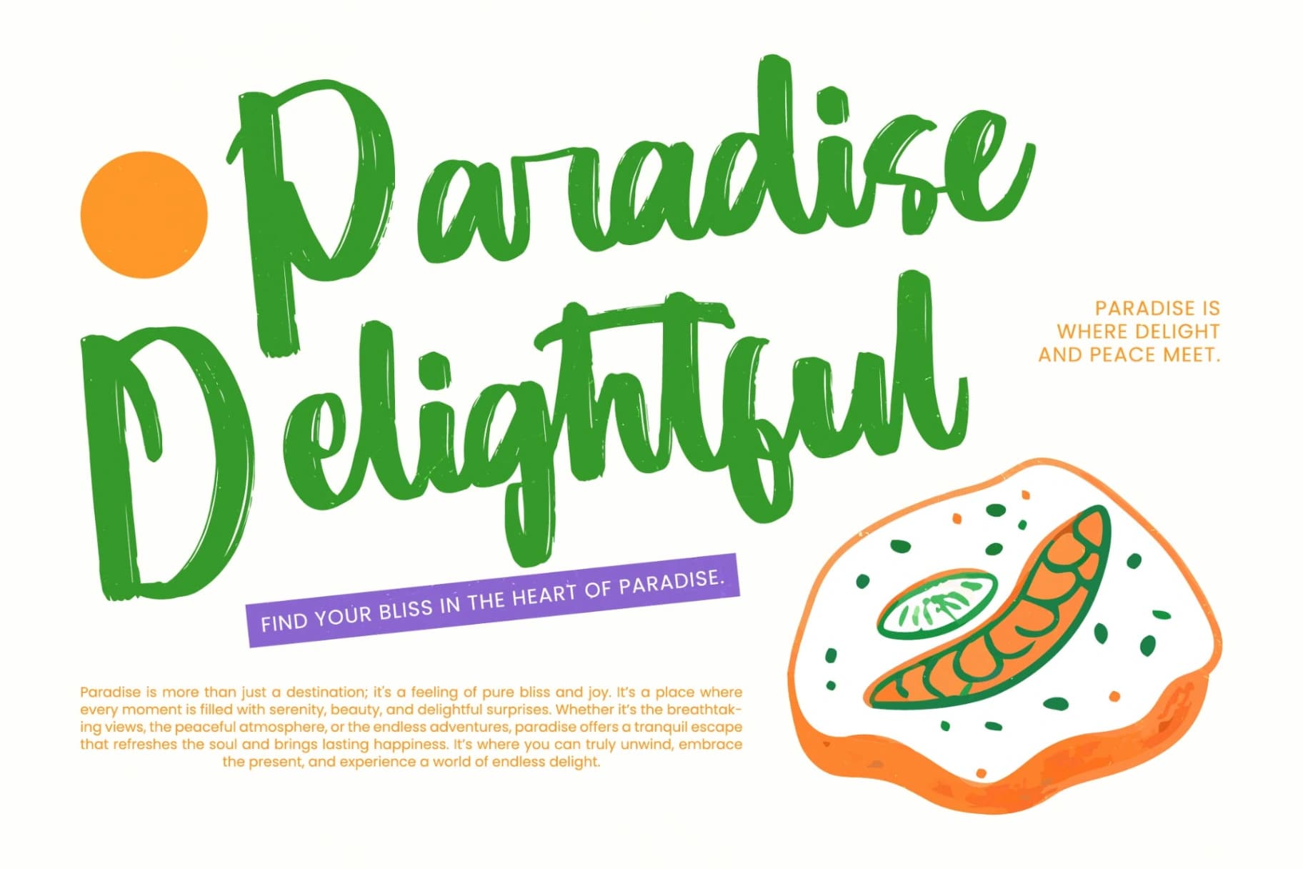 Preview 9 for Munch Platter - Modern Brush Font