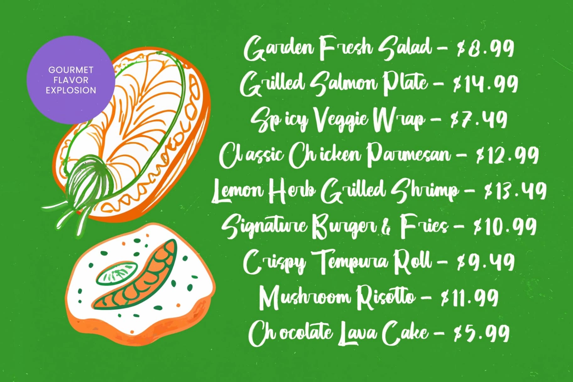 Preview 2 for Munch Platter - Modern Brush Font