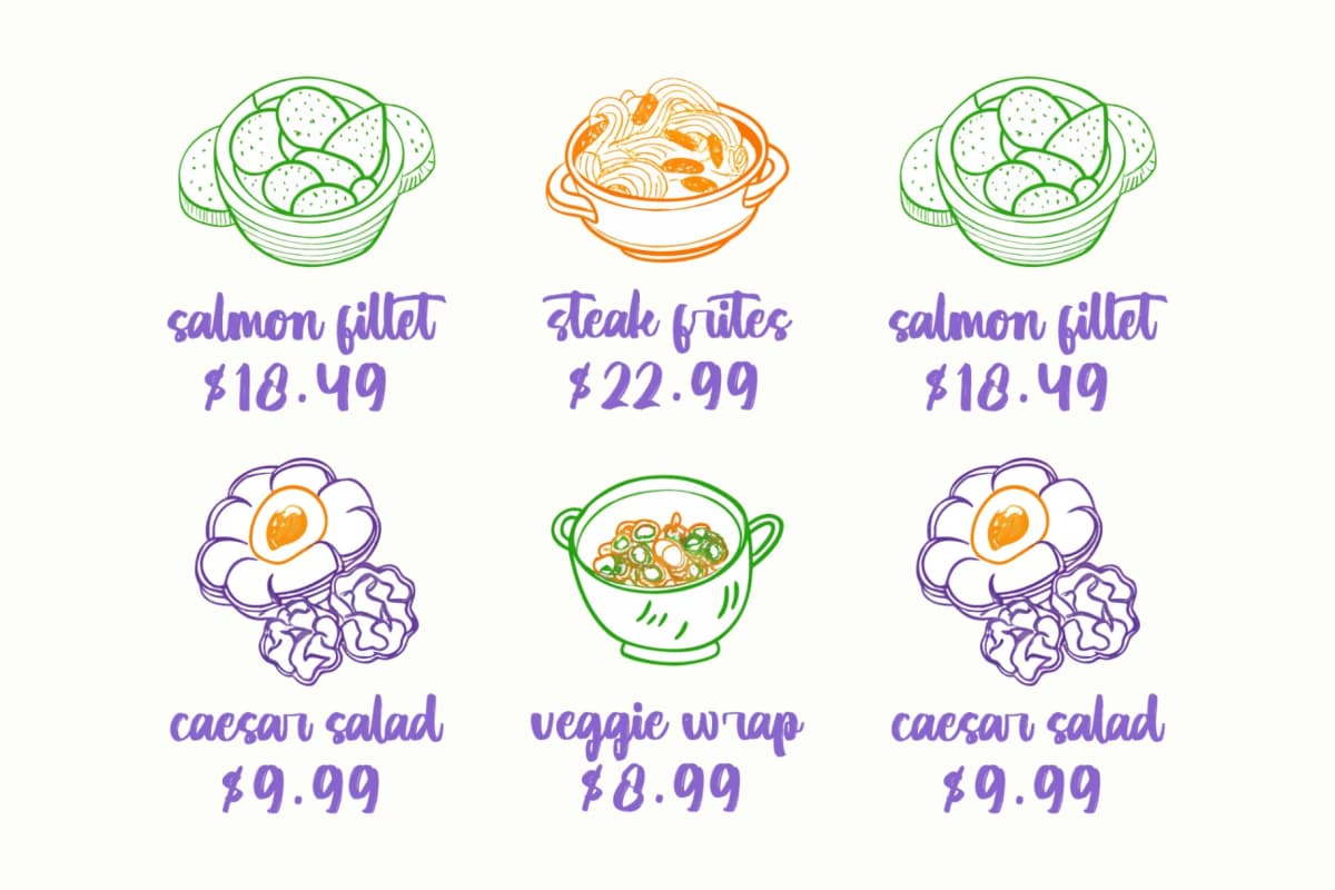Munch Platter - Modern Brush Font font preview 19