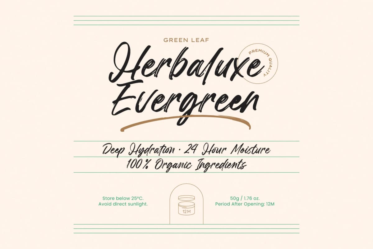 Jasding Blowned - Handwritten Brush Font font preview 4