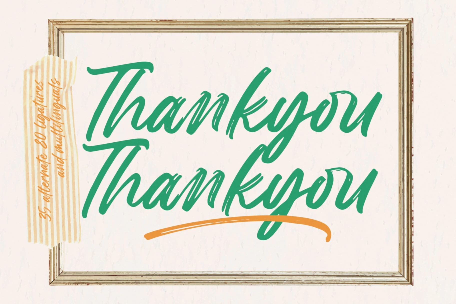 Preview 20 for Jasding Blowned - Handwritten Brush Font
