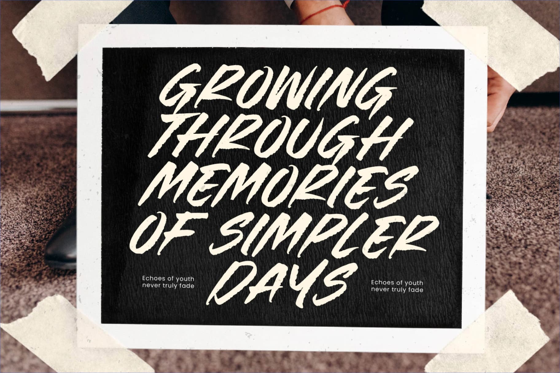 Preview 19 for Crownish - Display Brush Font