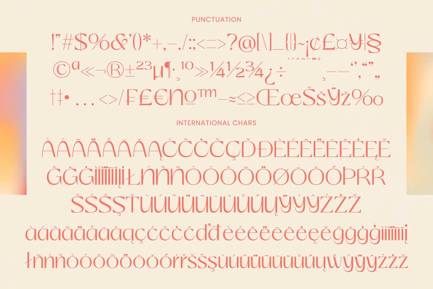 Preview 18 for Smyth Kelagon - Elegant Thin Sans Serif