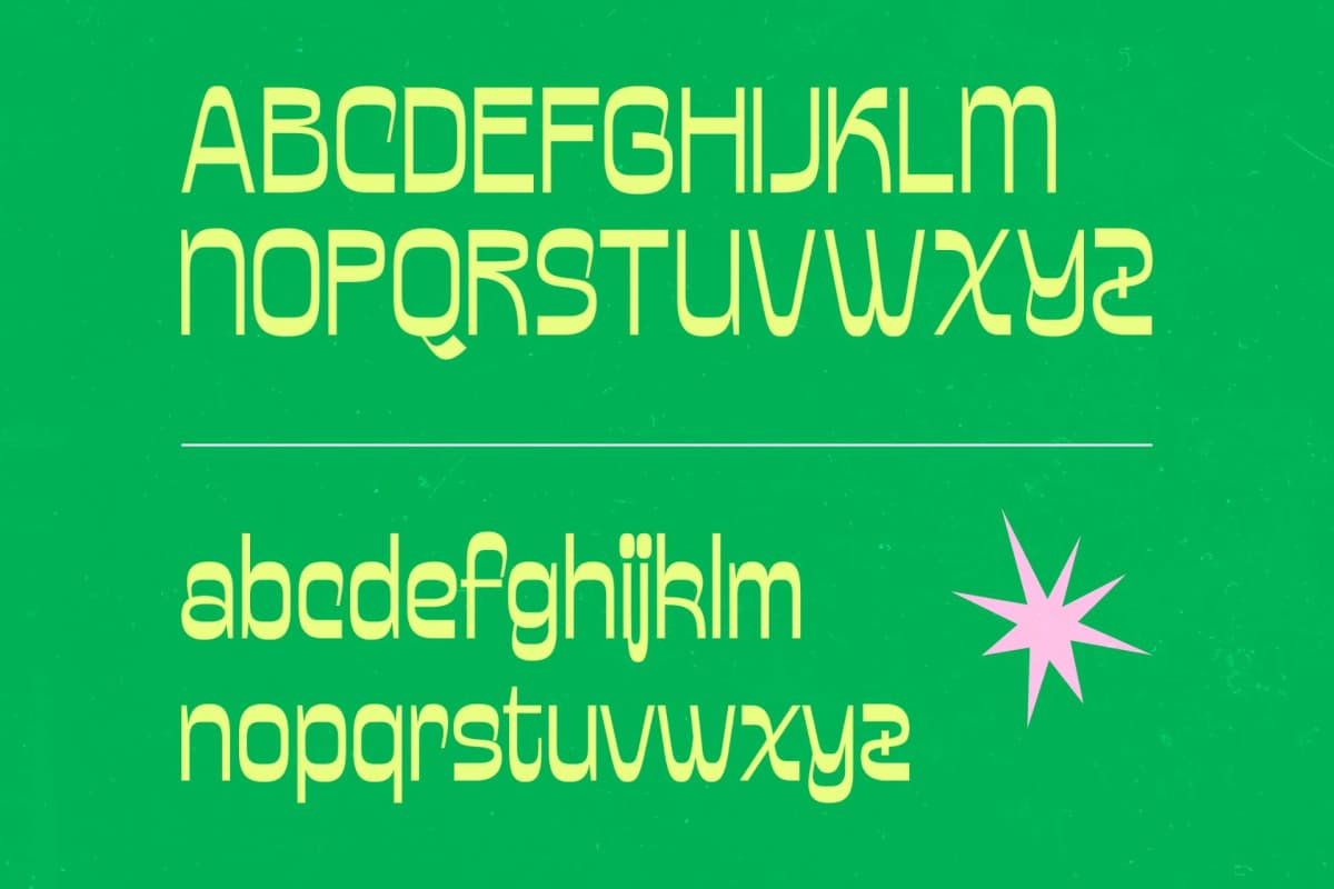 Bonfade Display - Freestyle Sans Display font preview 9