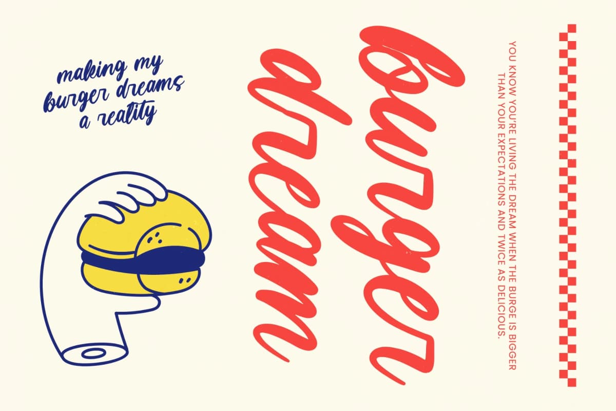 Monday Chitrus - Bold Handwritten font preview 16