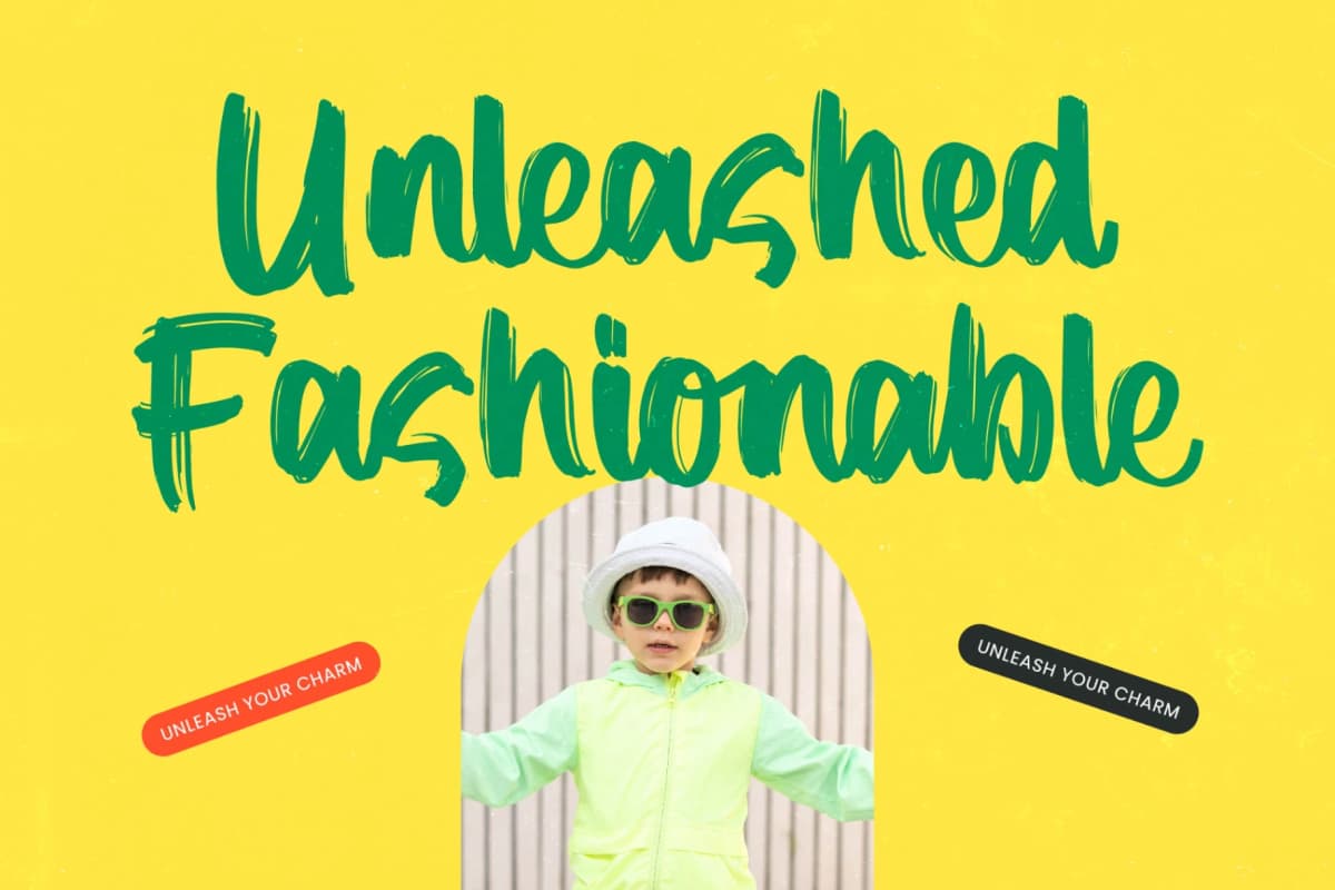 Manlight Sectarin- Modern Brush Font font preview 14