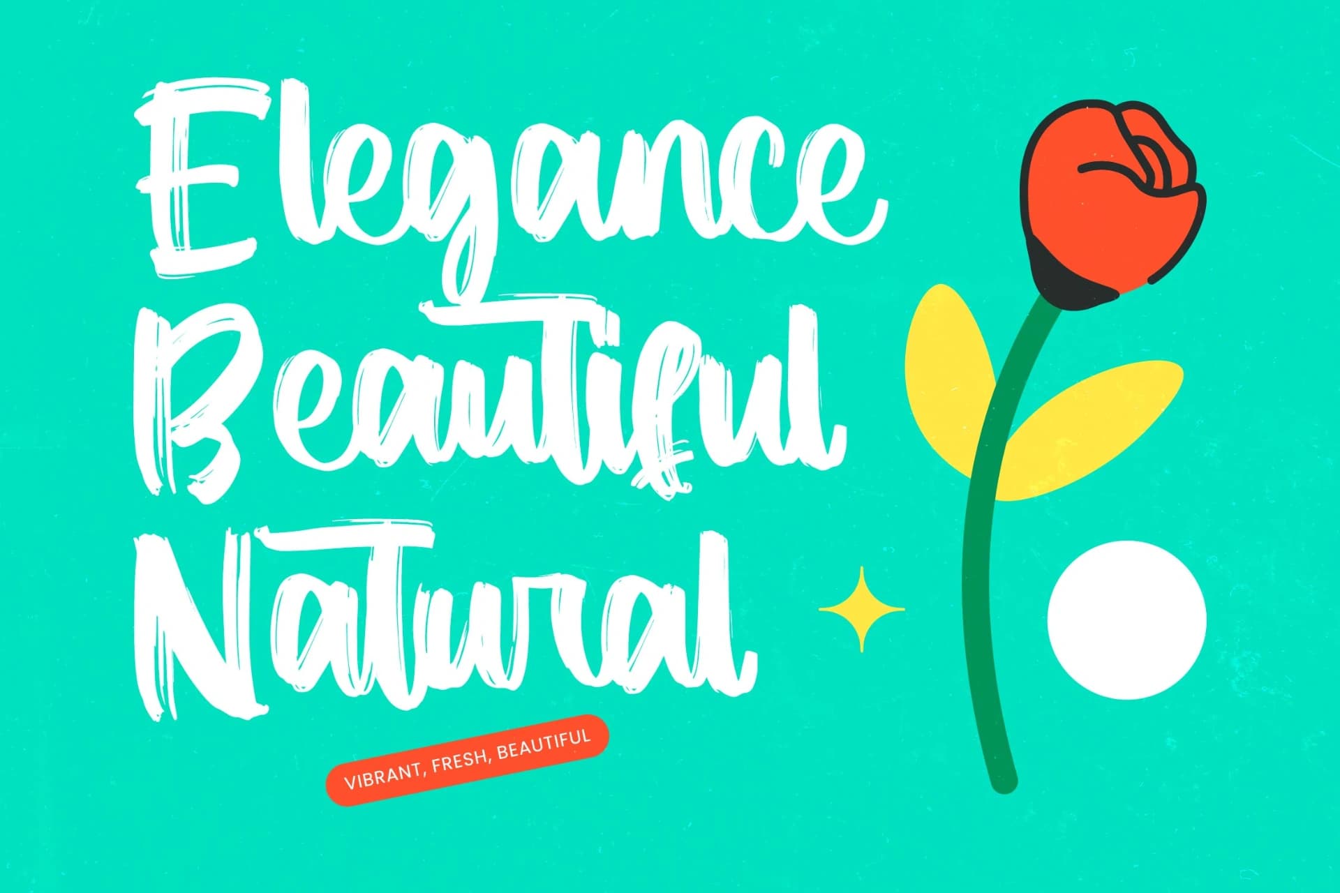 Preview 15 for Manlight Sectarin- Modern Brush Font