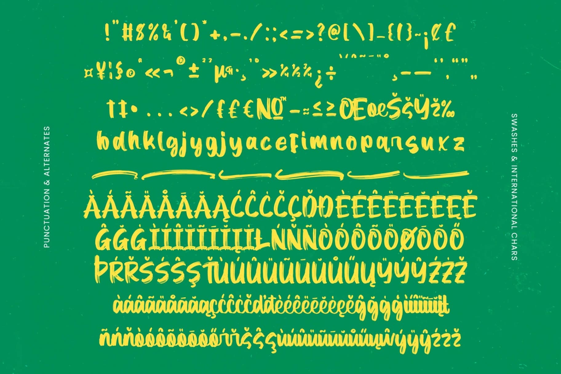 Preview 18 for Manlight Sectarin- Modern Brush Font