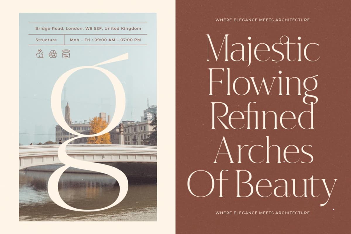 Hekgest - Elegant Modern Serif Font font preview 18