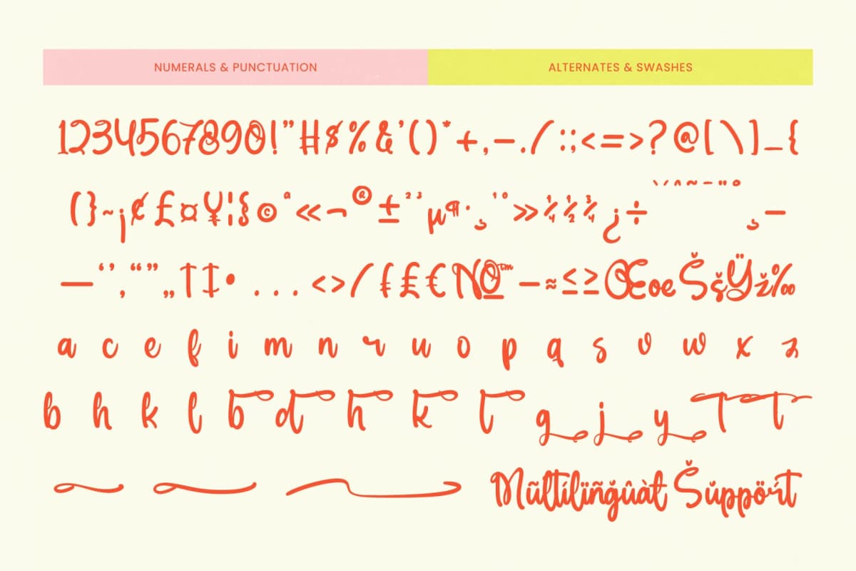 Preview 19 for Chiler Spark - Aesthetic Handwritten