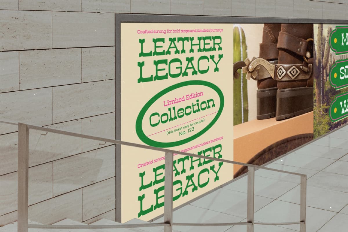 Westkind - Modern Western Slab Serif font preview 4