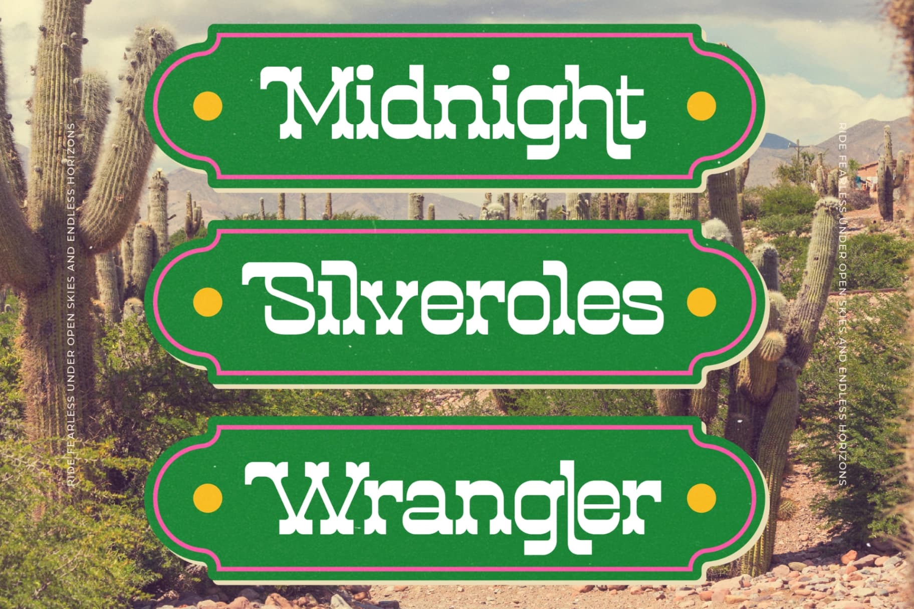 Preview 8 for Westkind - Modern Western Slab Serif