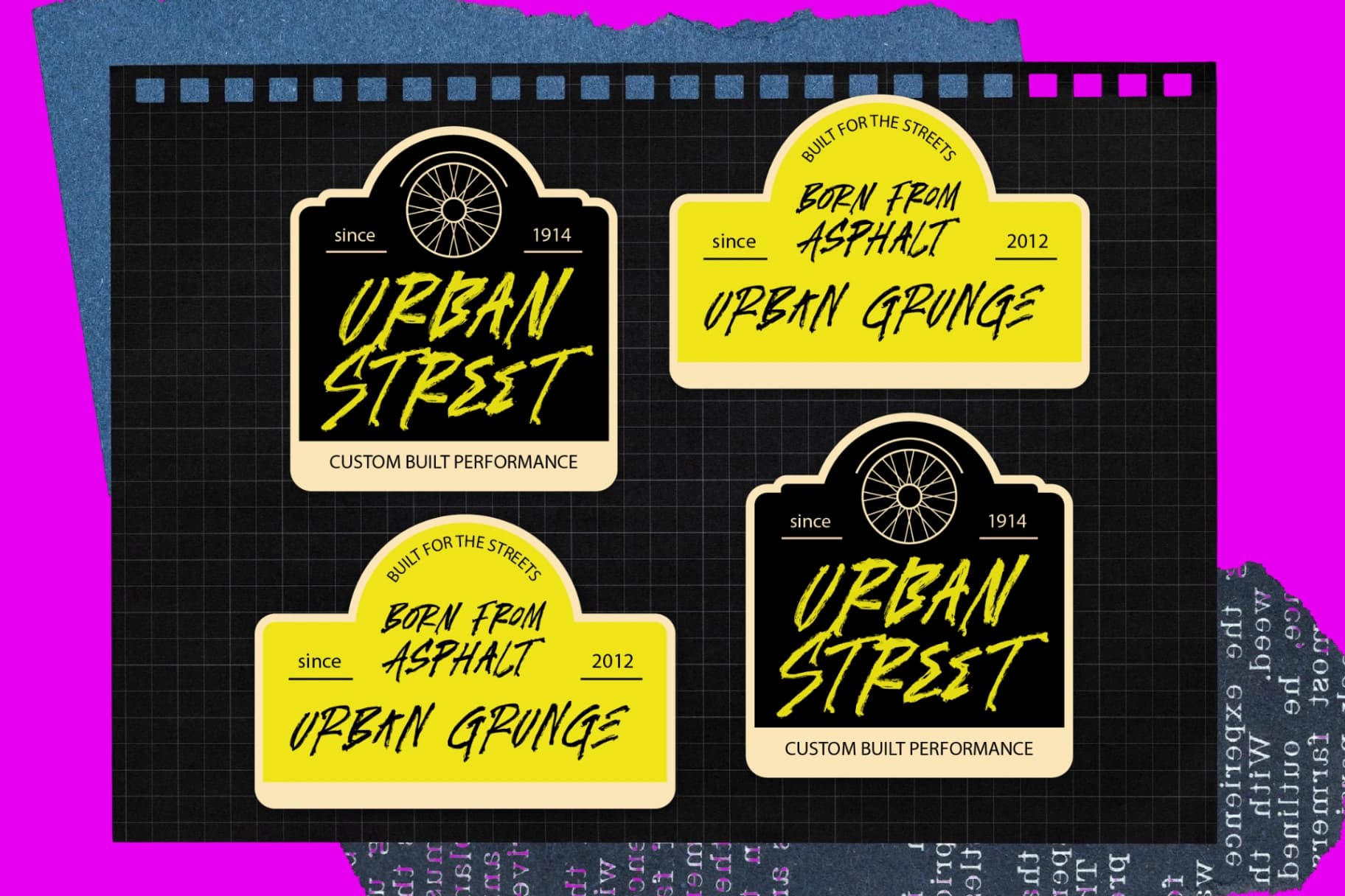 Preview 6 for Scarletis - Rough Calligraphy Style Font