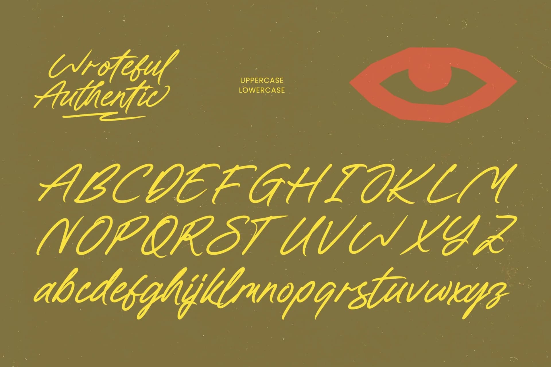 Preview 9 for Wroteful Authentic - Aesthetic Handwritten Script
