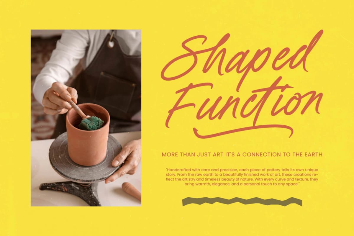 Wroteful Authentic - Aesthetic Handwritten Script font preview 13