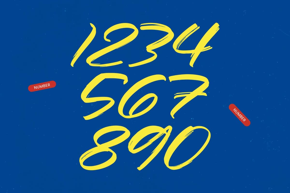 Bahery Stankif - Modern Brush Font font preview 12