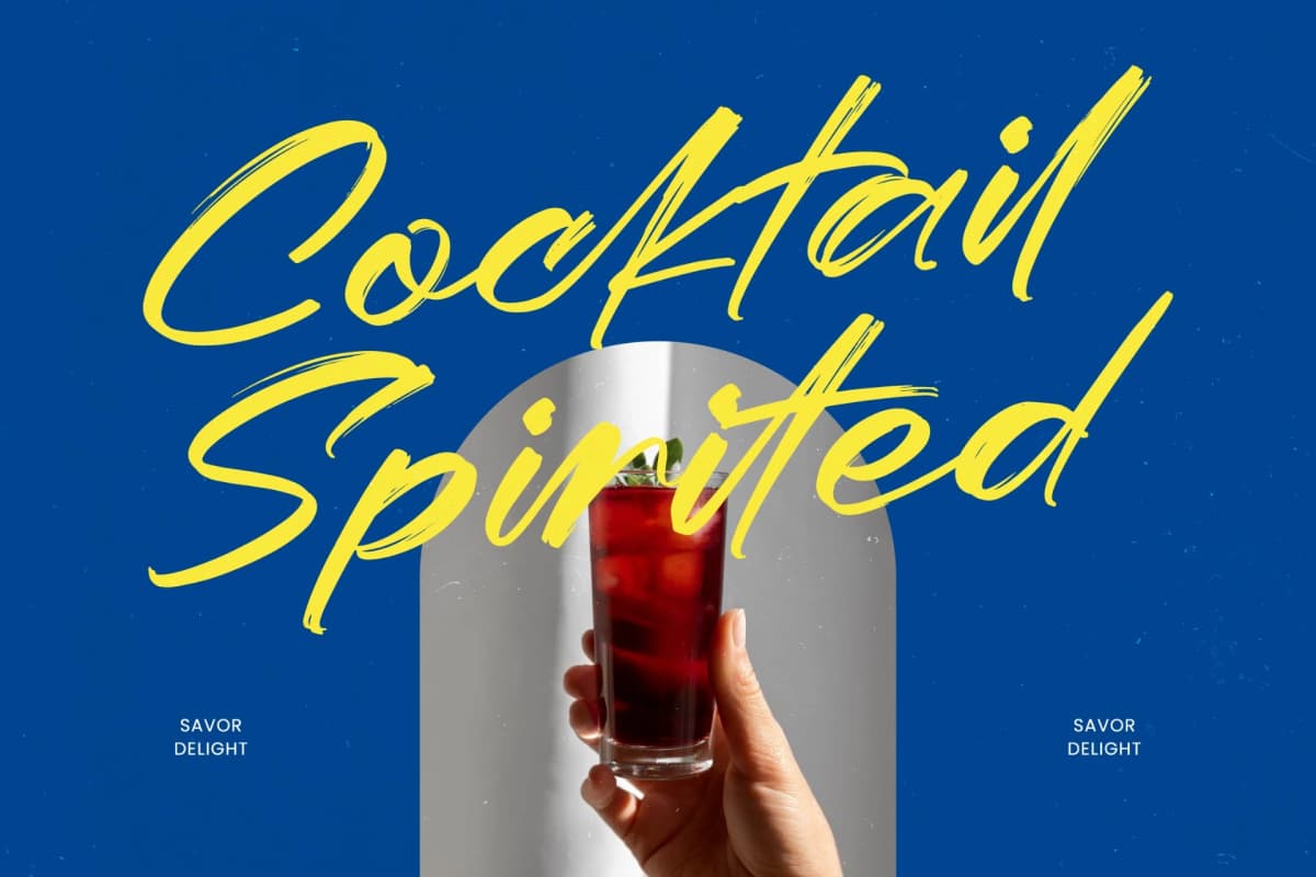 Bahery Stankif - Modern Brush Font font preview 11