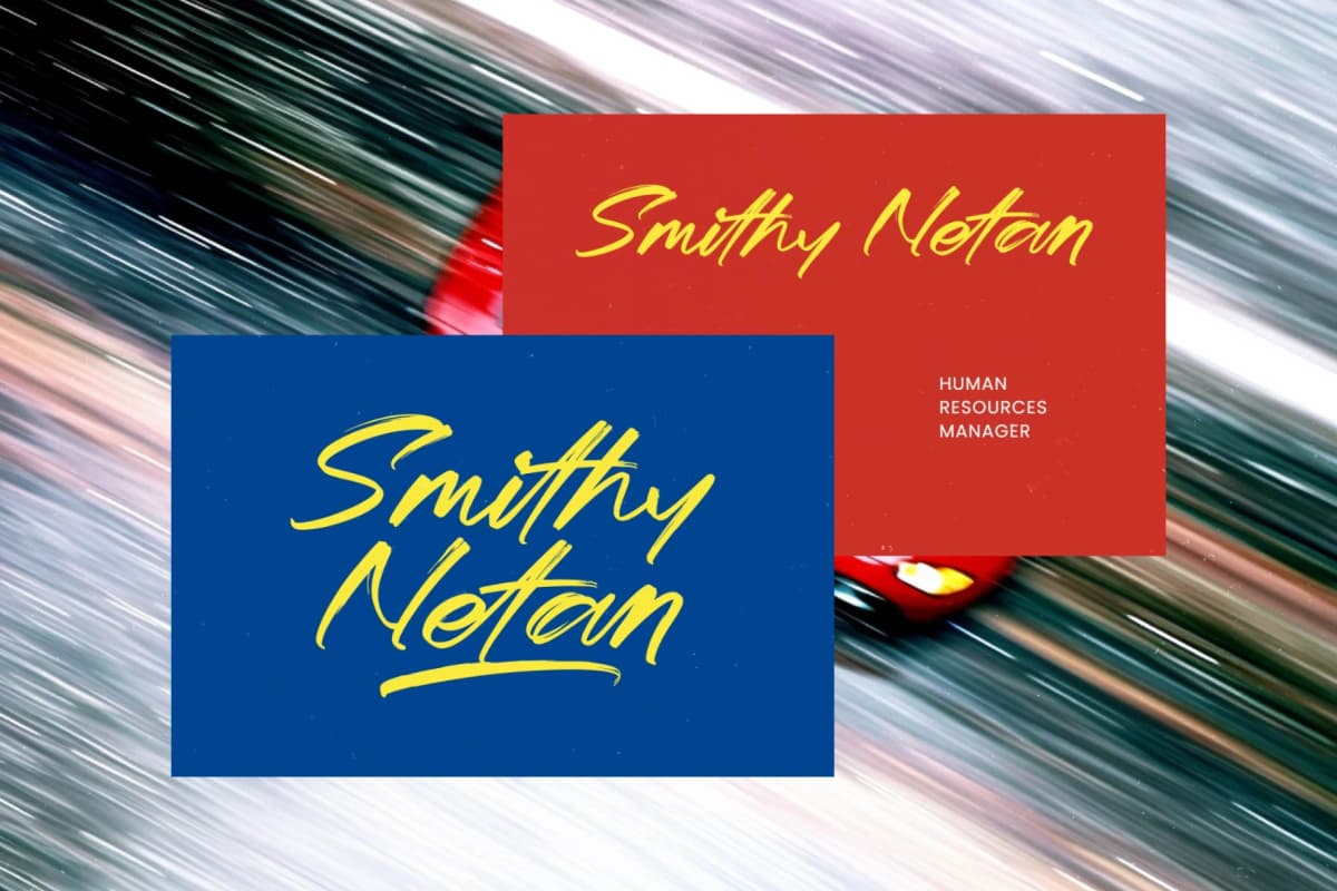 Bahery Stankif - Modern Brush Font font preview 16