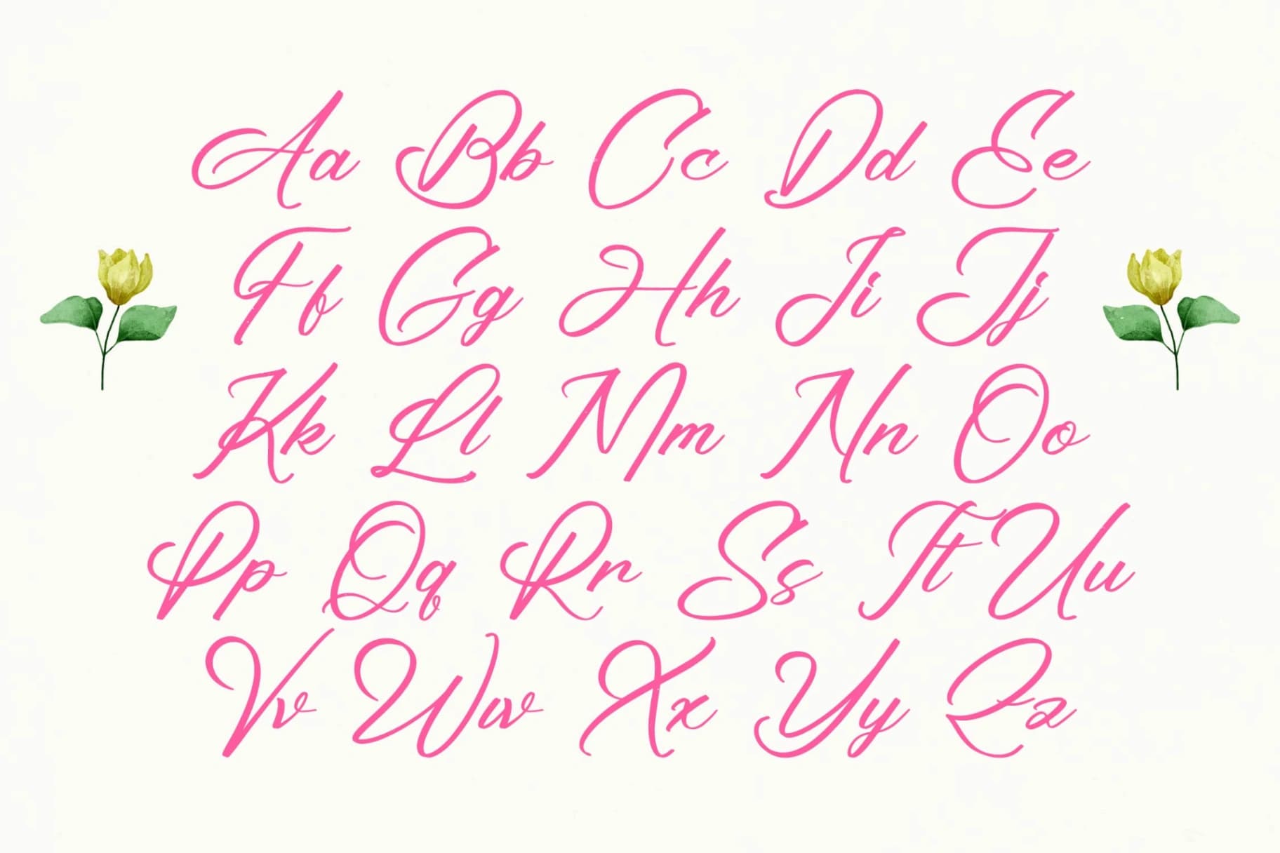 Preview 16 for Ayeshy Clanita - Bold Calligraphy