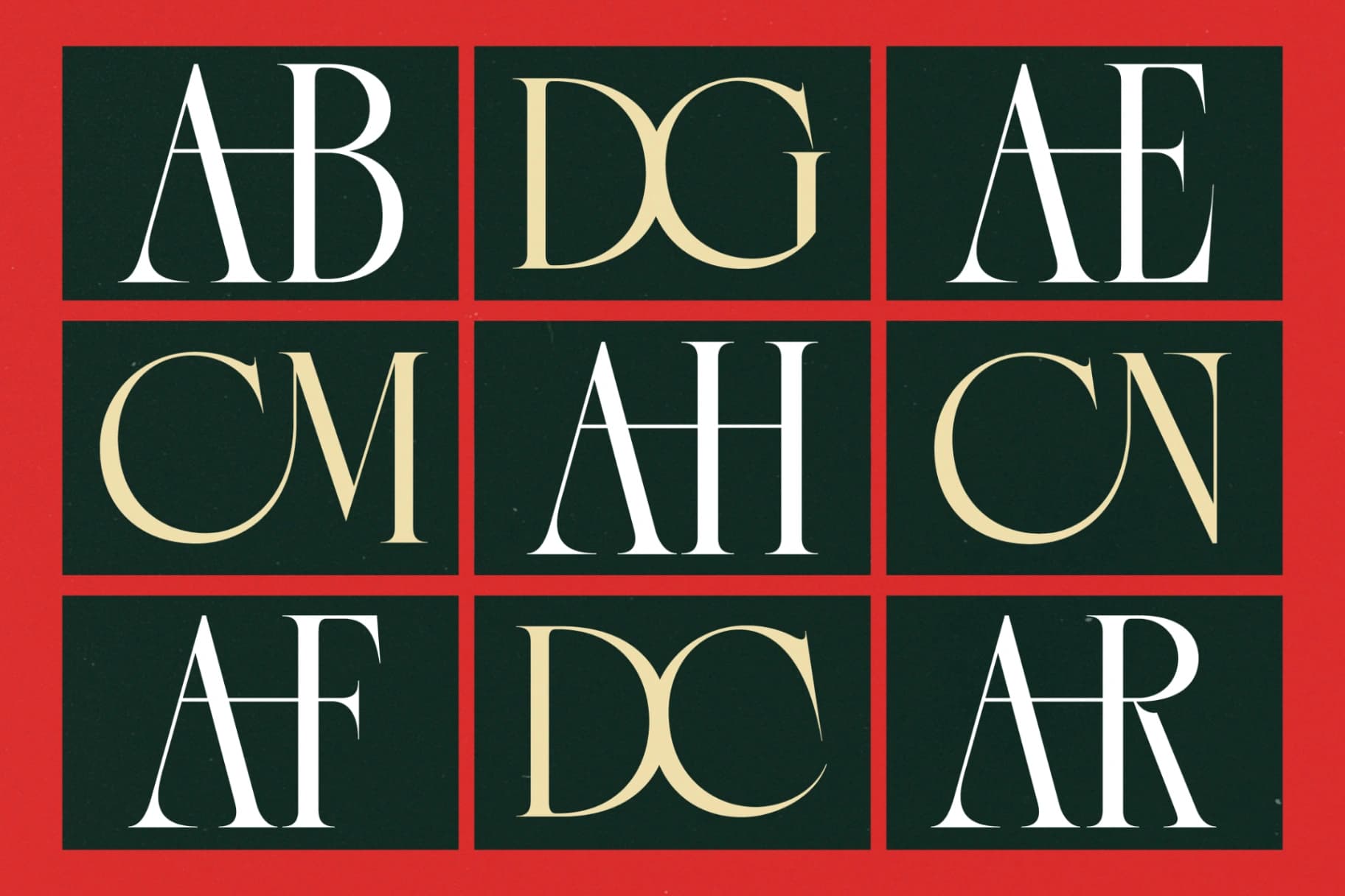 Preview 16 for Gradneght - Modern Display Serif