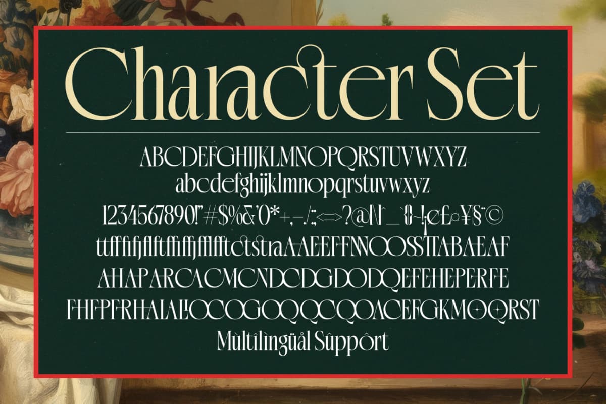 Gradneght - Modern Display Serif font preview 18