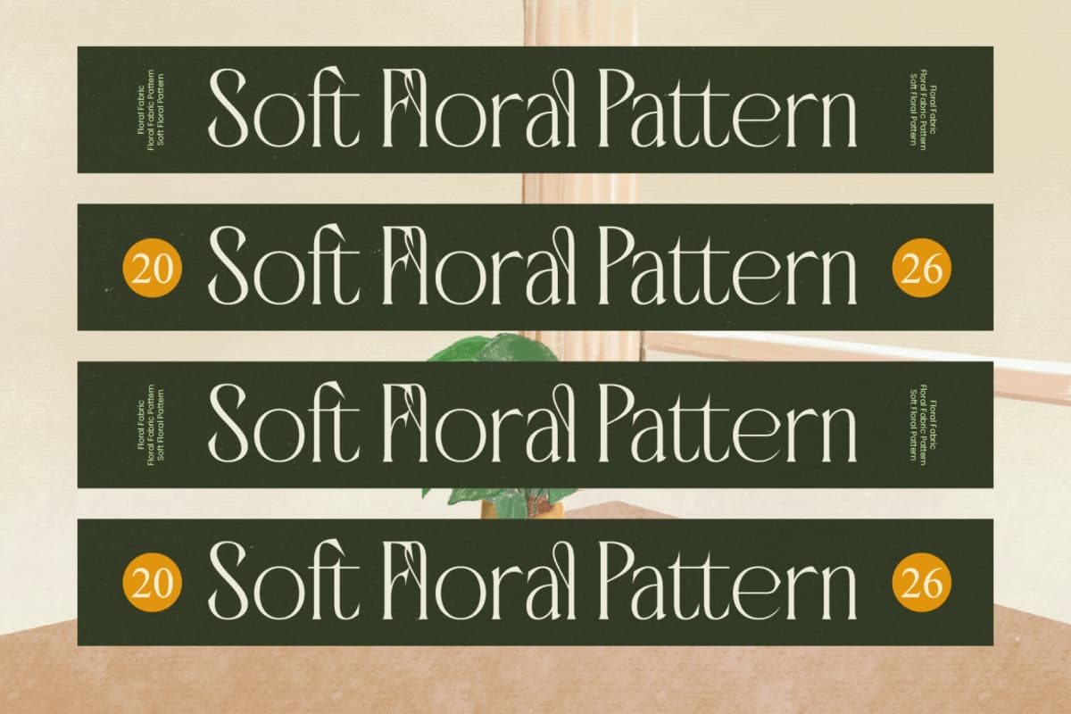 Badgeils - Modern Alternate Serif Font font preview 11