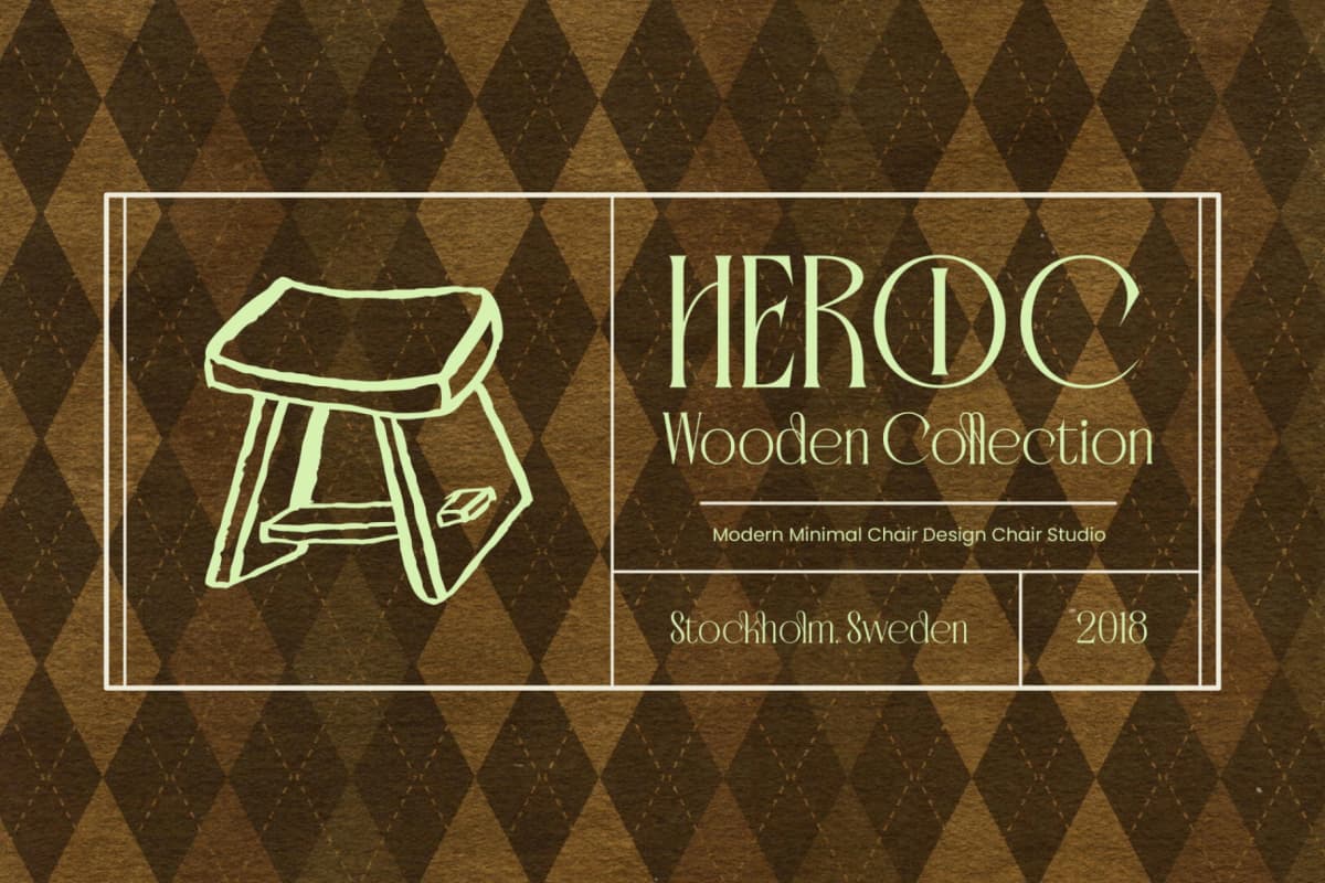 Badgeils - Modern Alternate Serif Font font preview 8
