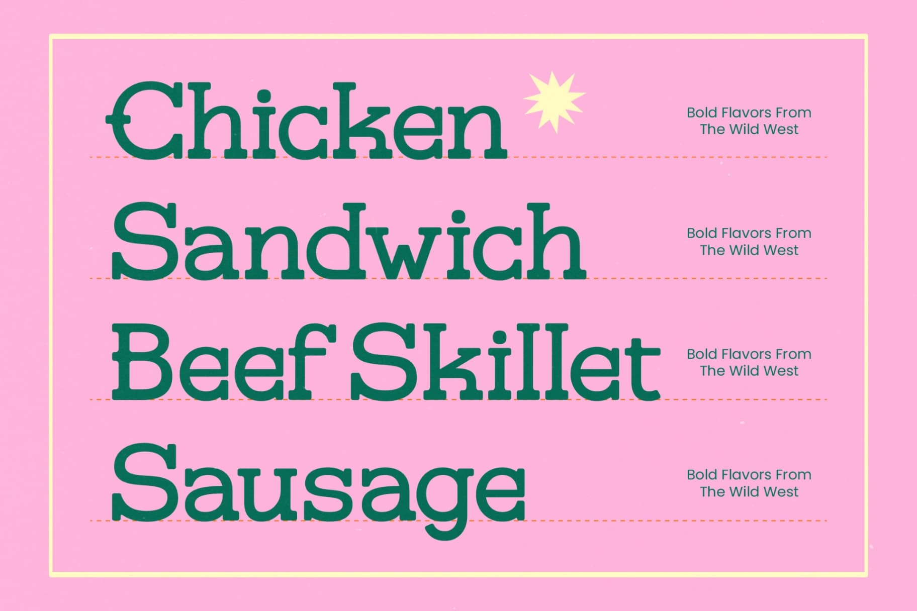 Preview 16 for Gatius Rodeo - Vintage Slab Serif Font