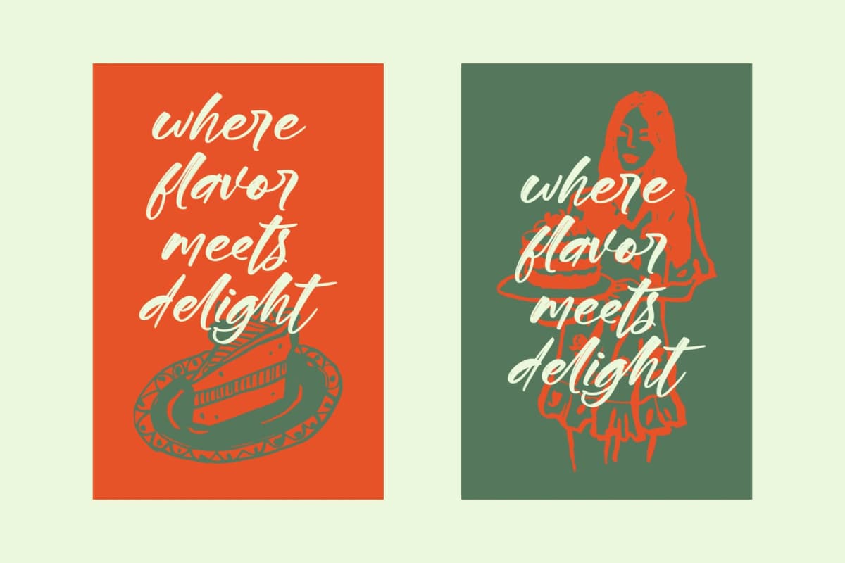 Preview 9 for Bonats Restorty - Bold Brush Font