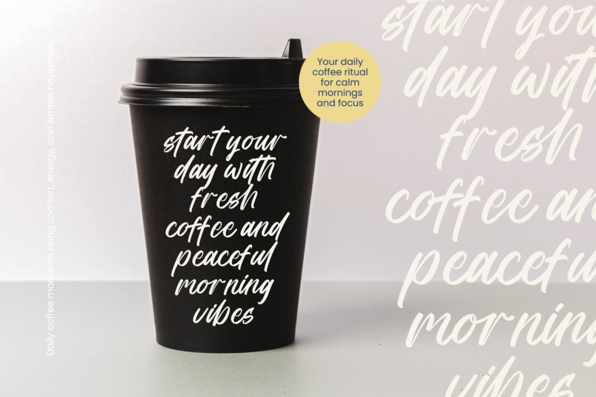 April Pearl - New Modern Handwritten font preview 14