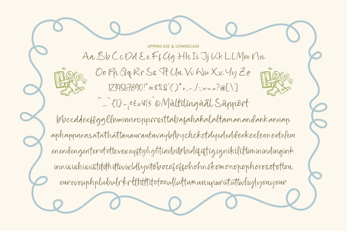 Preview 20 for Buttery Delight - Beautiful Handwritten Script