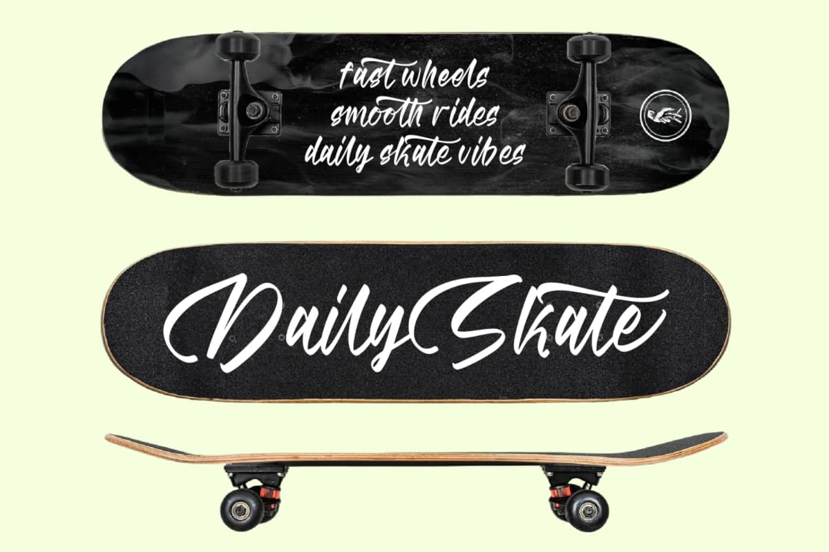 Matchengis - Brush Handwritten Font font preview 6