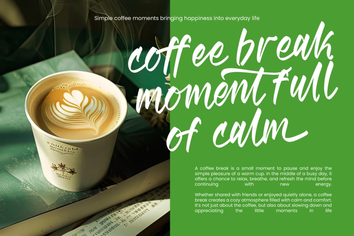 Matchengis - Brush Handwritten Font font preview 4