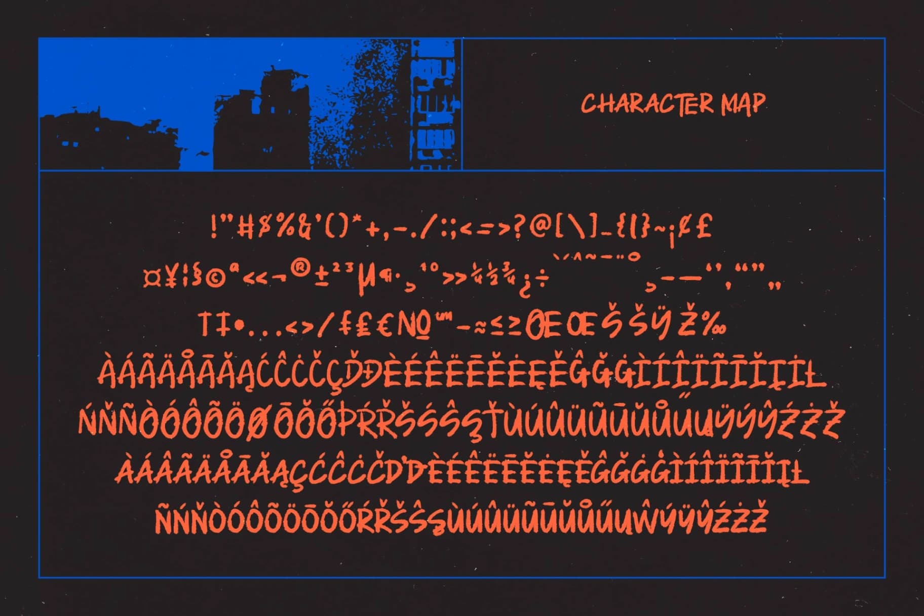 Preview 14 for Broken Systems – Display Brush Font
