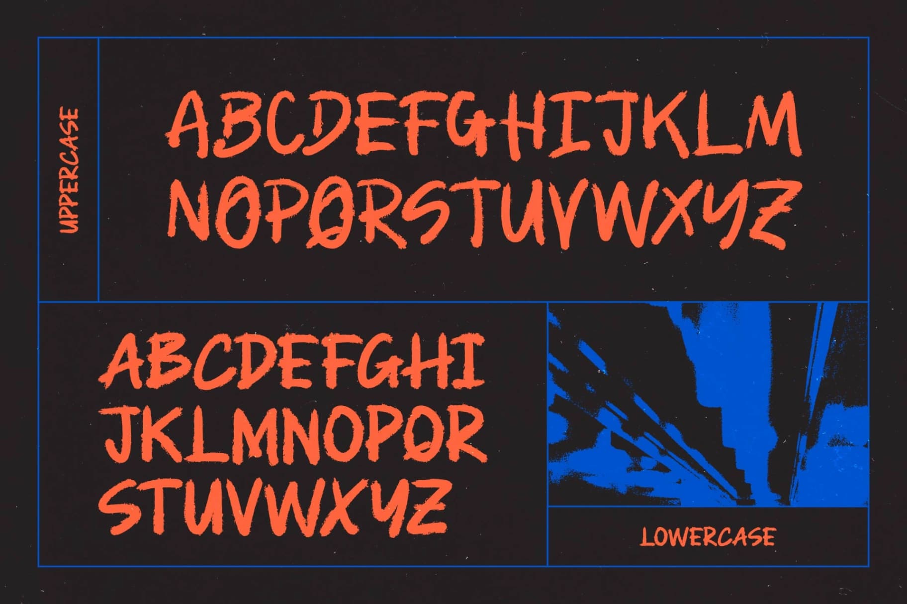 Preview 7 for Broken Systems – Display Brush Font