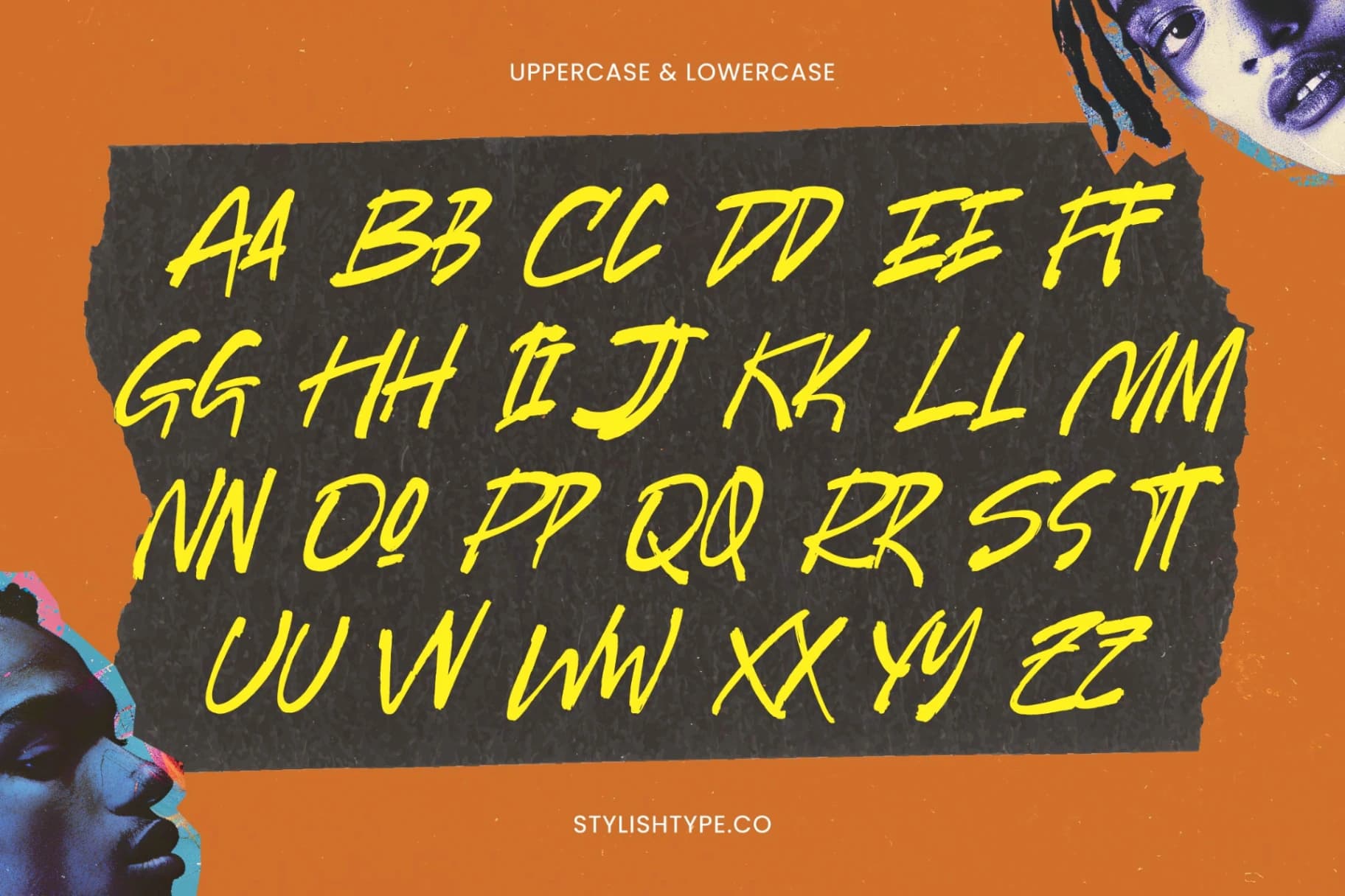 Preview 17 for Bulgeto Eastern - Display Brush Font